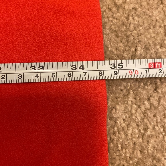 NWT Banana Republic Coral Pleated Dress - Picture 8 of 10